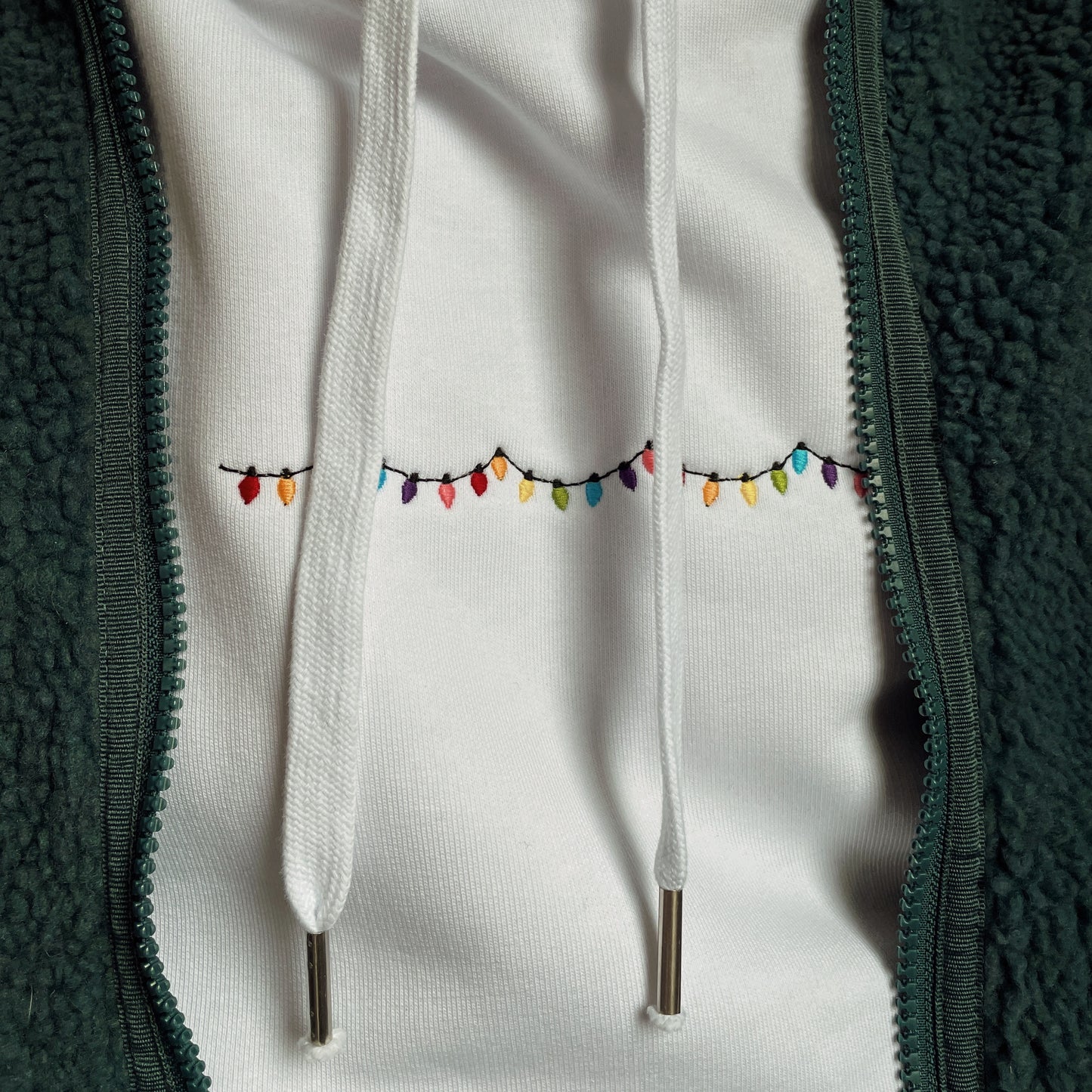 "CHRISTMAS LIGHTS" Oversized Hoodie