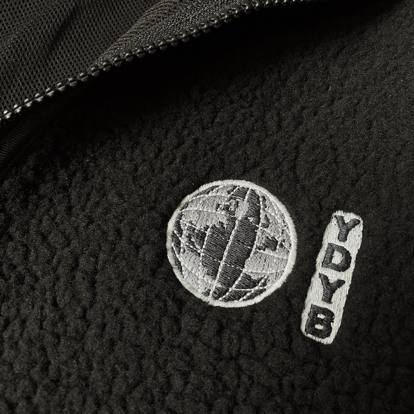 "GLOBE" Fleece Pile Jacket