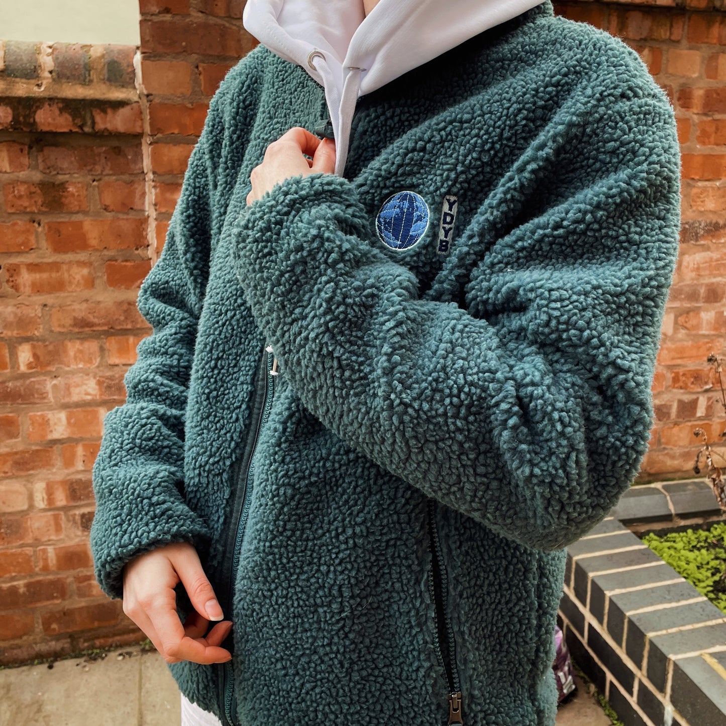 "GLOBE" Fleece Pile Jacket